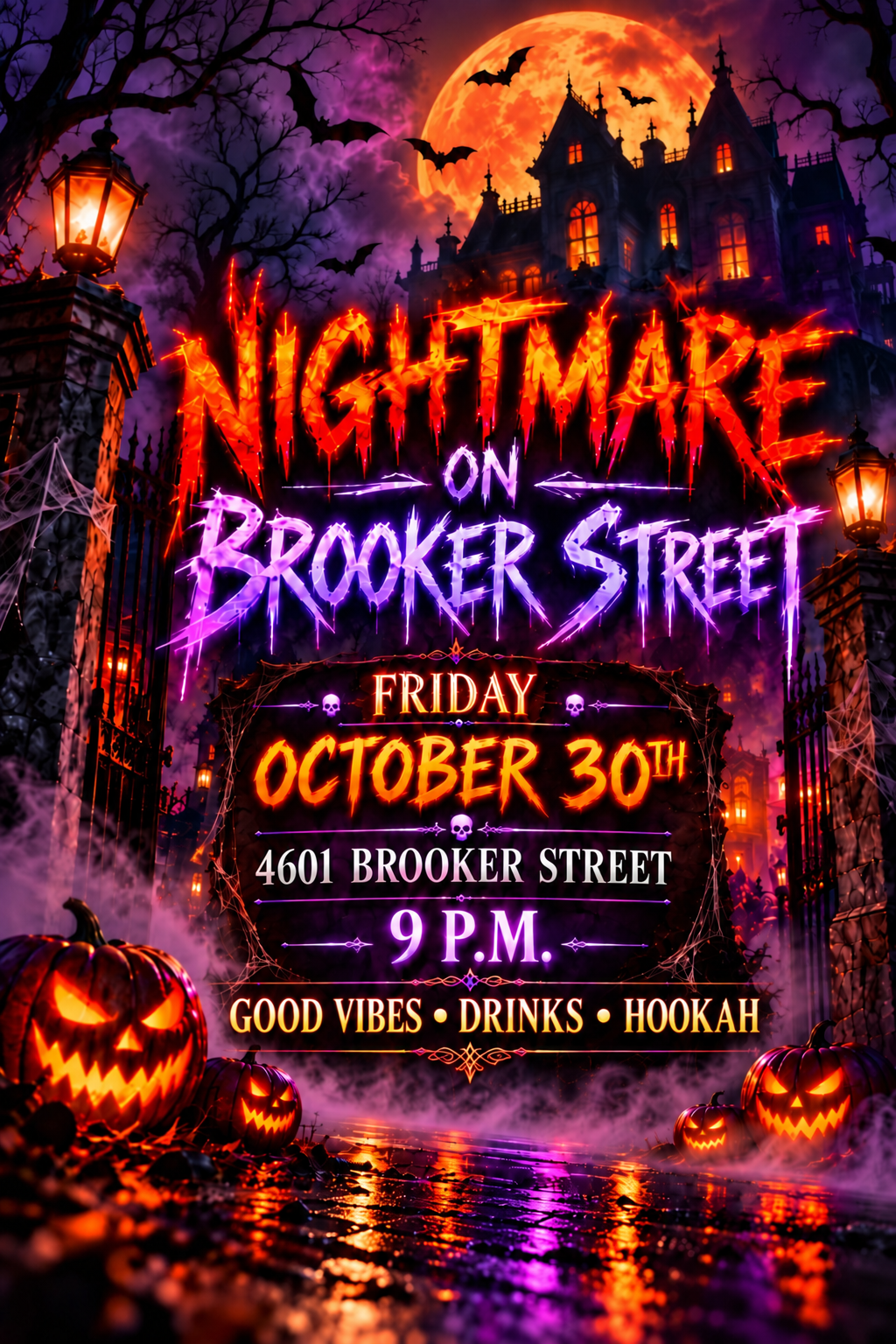 NIGHTMARE ON BROOKER STREET 🎃🫣