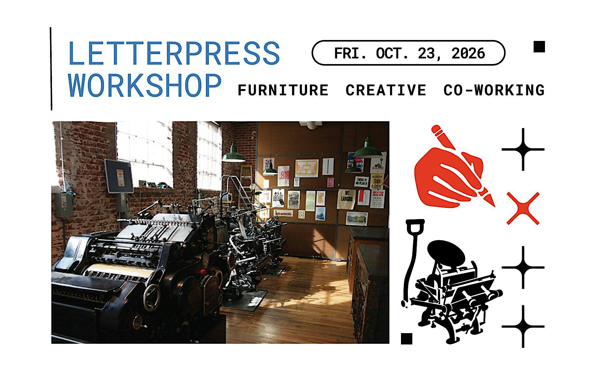 Type Together: A Hands-On Letterpress Workshop