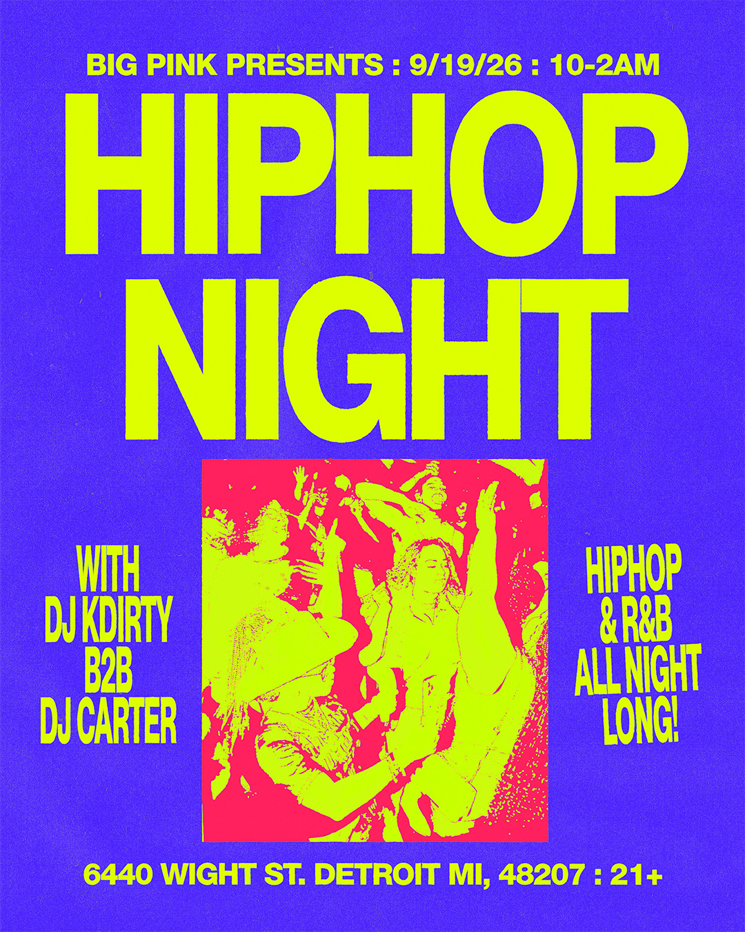 HIPHOP NIGHT: DJ KDIRTY + DJ CARTER (HIPHOP CLUB BANGERS)
