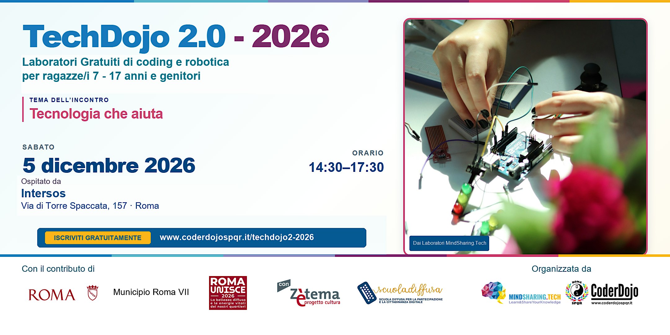 TechDojo 2.0 - 2026 | Tecnologia che aiuta
