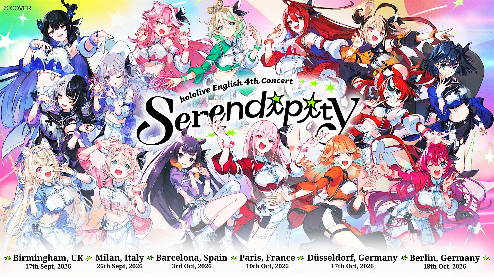 [PARIS] hololive English 4th Concert -Serendipity- Screening
