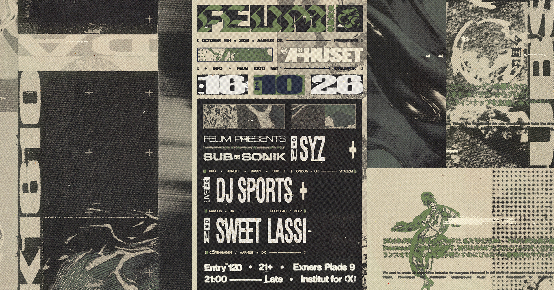 FEUM: SUBSONIK - Syz, Sweet Lassi, TBA