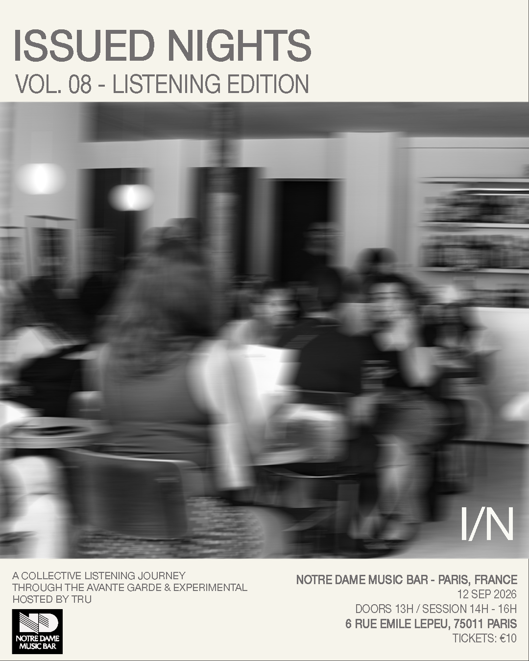 Issued Nights Vol. 8: Paris