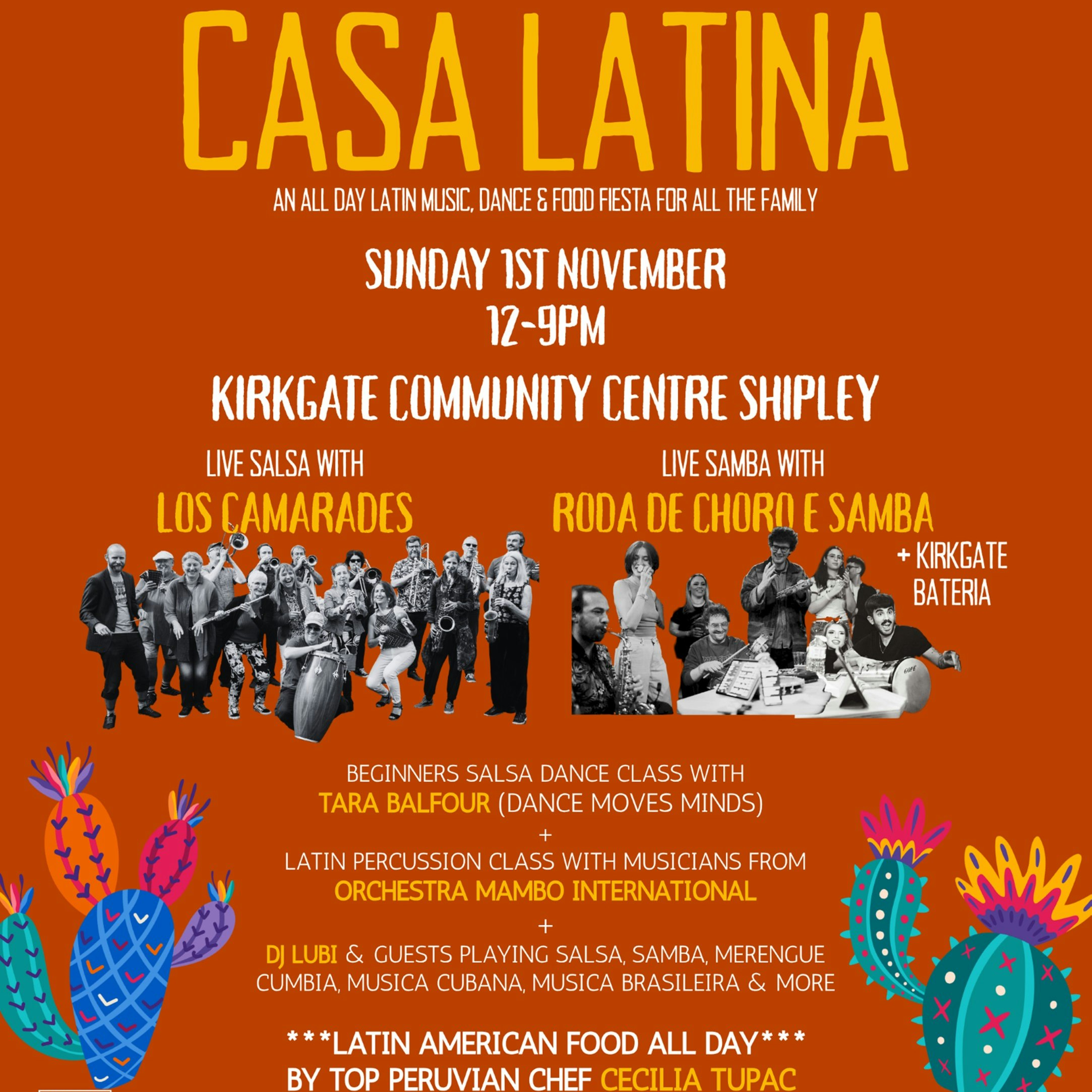 CASA LATINA LATIN AMERICAN PARTY