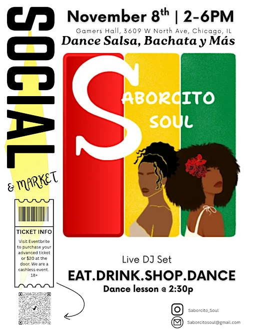 Saborcito Soul Day Social & Market *November Social