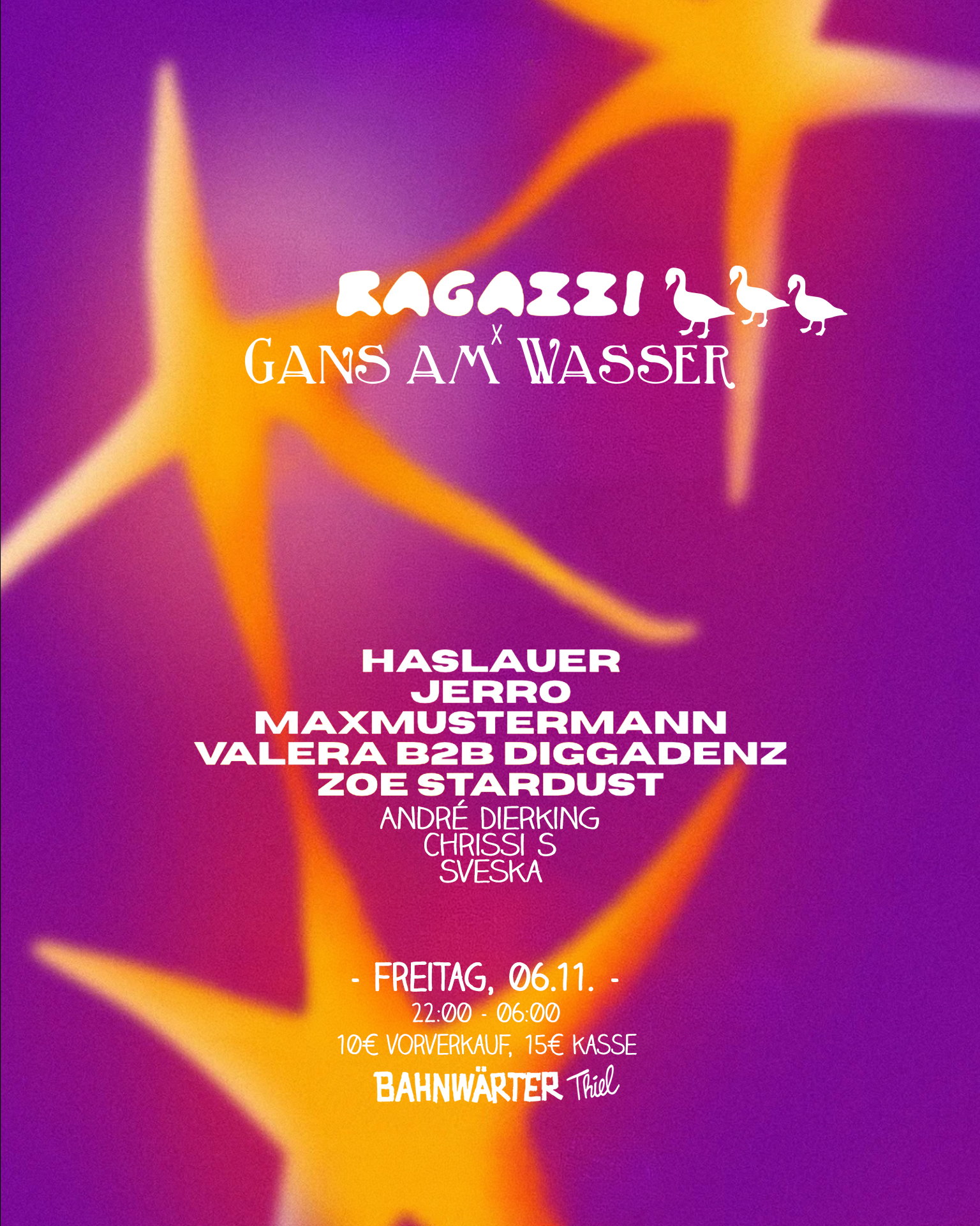 Ragazzi & Gans am Wasser
