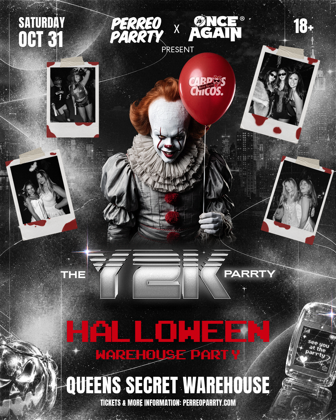 THE Y2K SECRET HALLOWEEN WAREHOUSE PARRTY - (DAY 2) NYC - 18