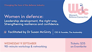 Women's Defence Connection: September Workshop