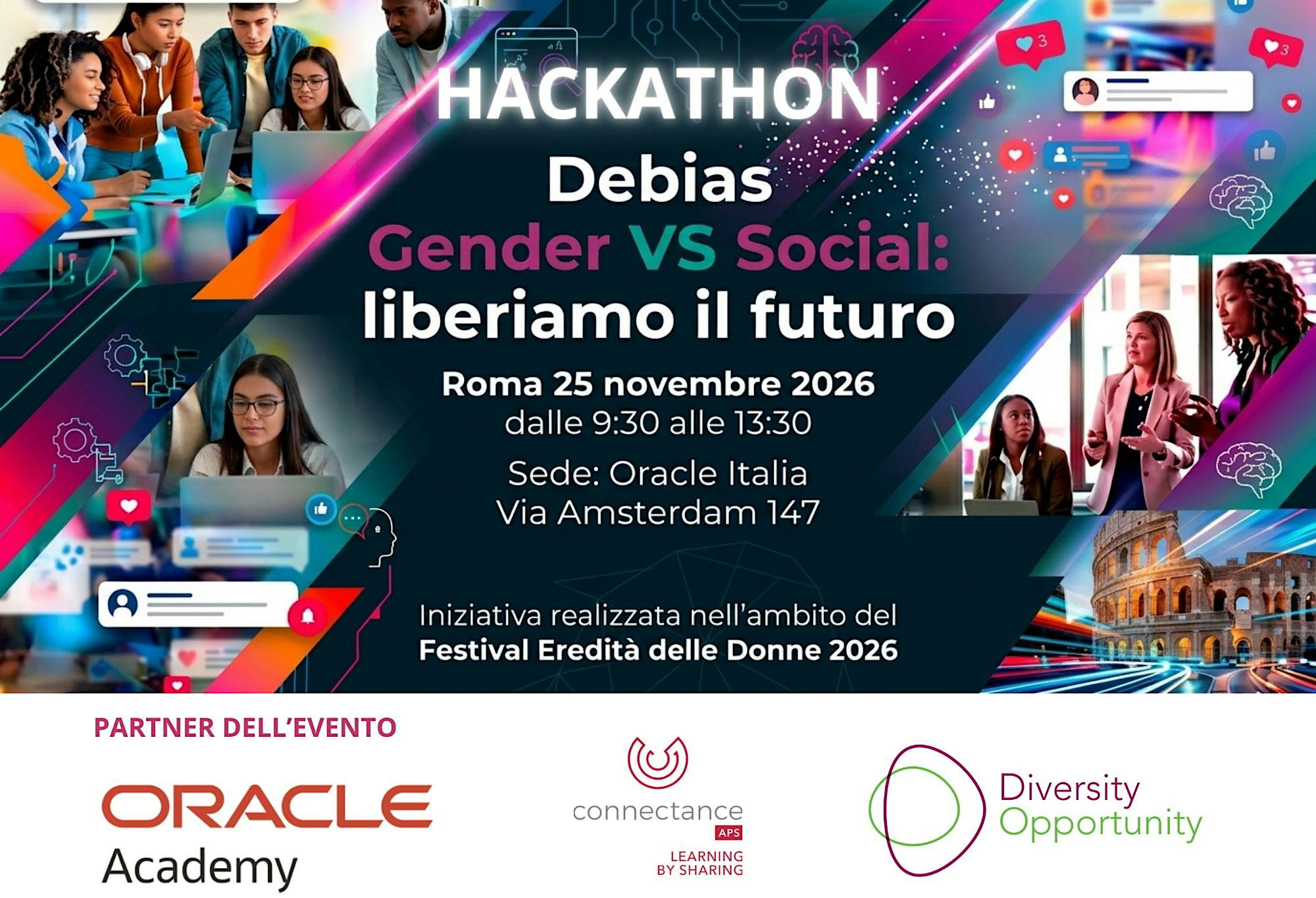 Hackathon Debias Gender vs Social: liberiamo il futuro