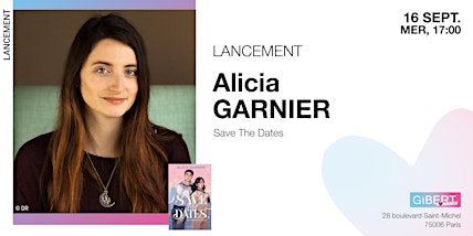 GIBERT lancement : Alicia Garnier