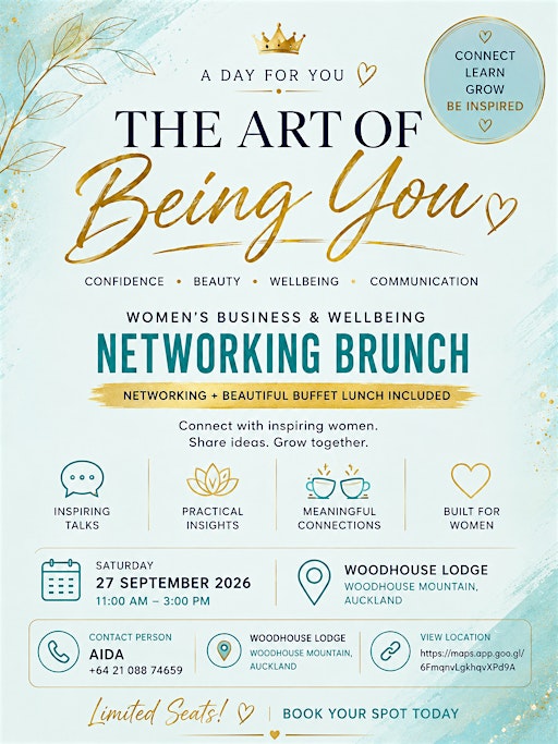 Networking Business&Wellbeing : The Art of being you