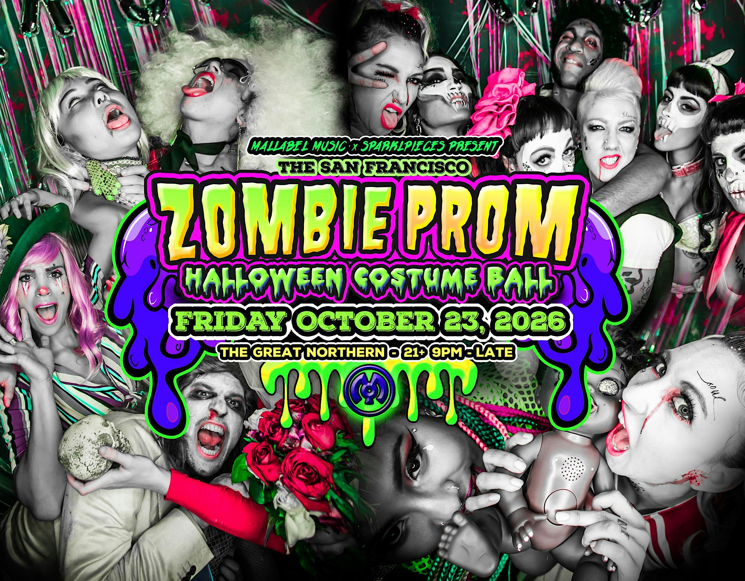 ZOMBIE PROM - The Widdler & More! Halloween Costume Ball