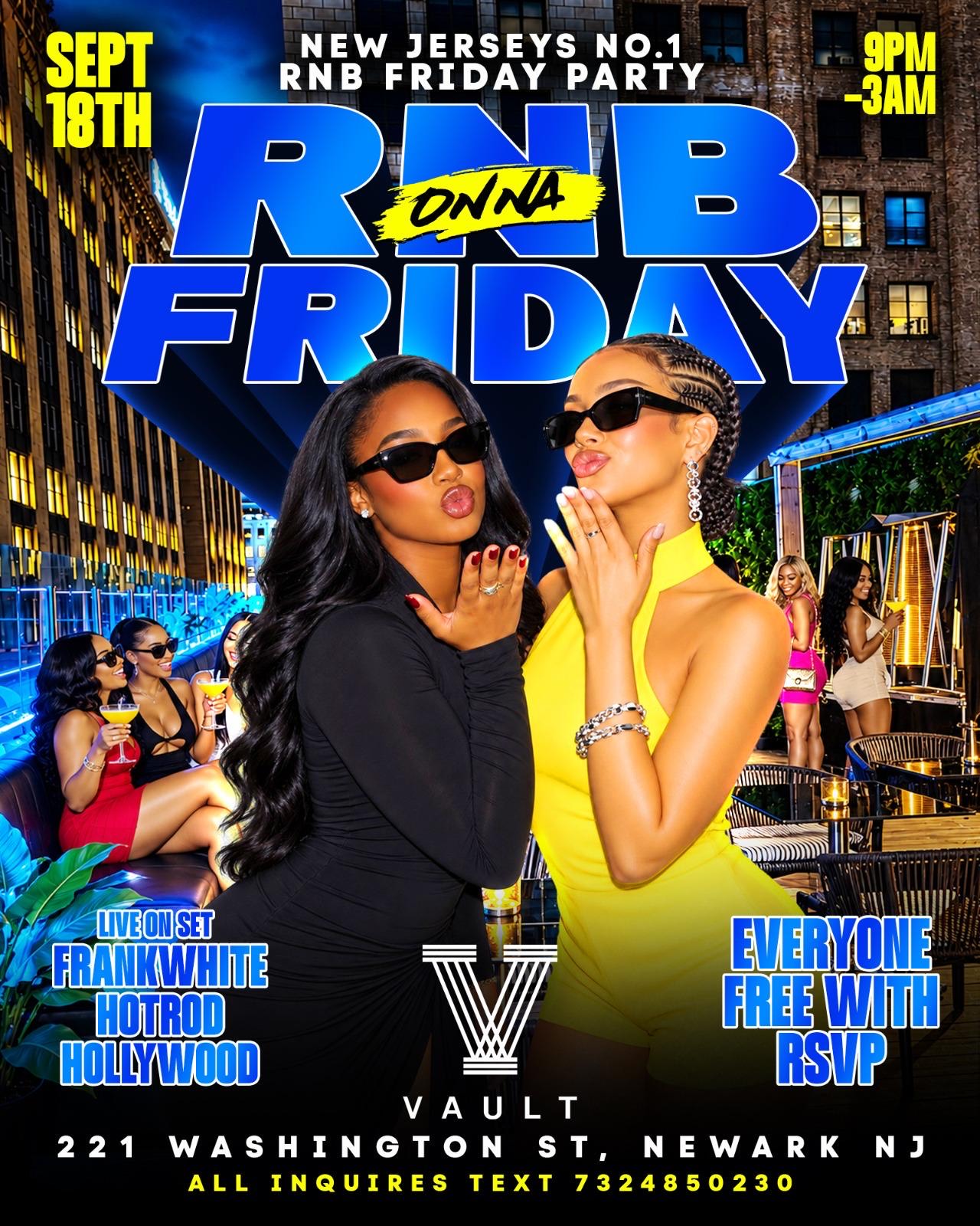 NJ’s #1 Friday @ Vault
