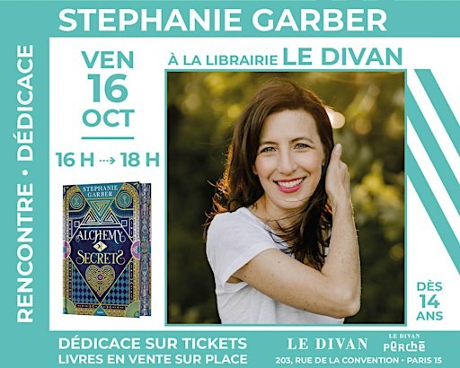 Dédicace exceptionnelle : Stephanie Garber au Divan !
