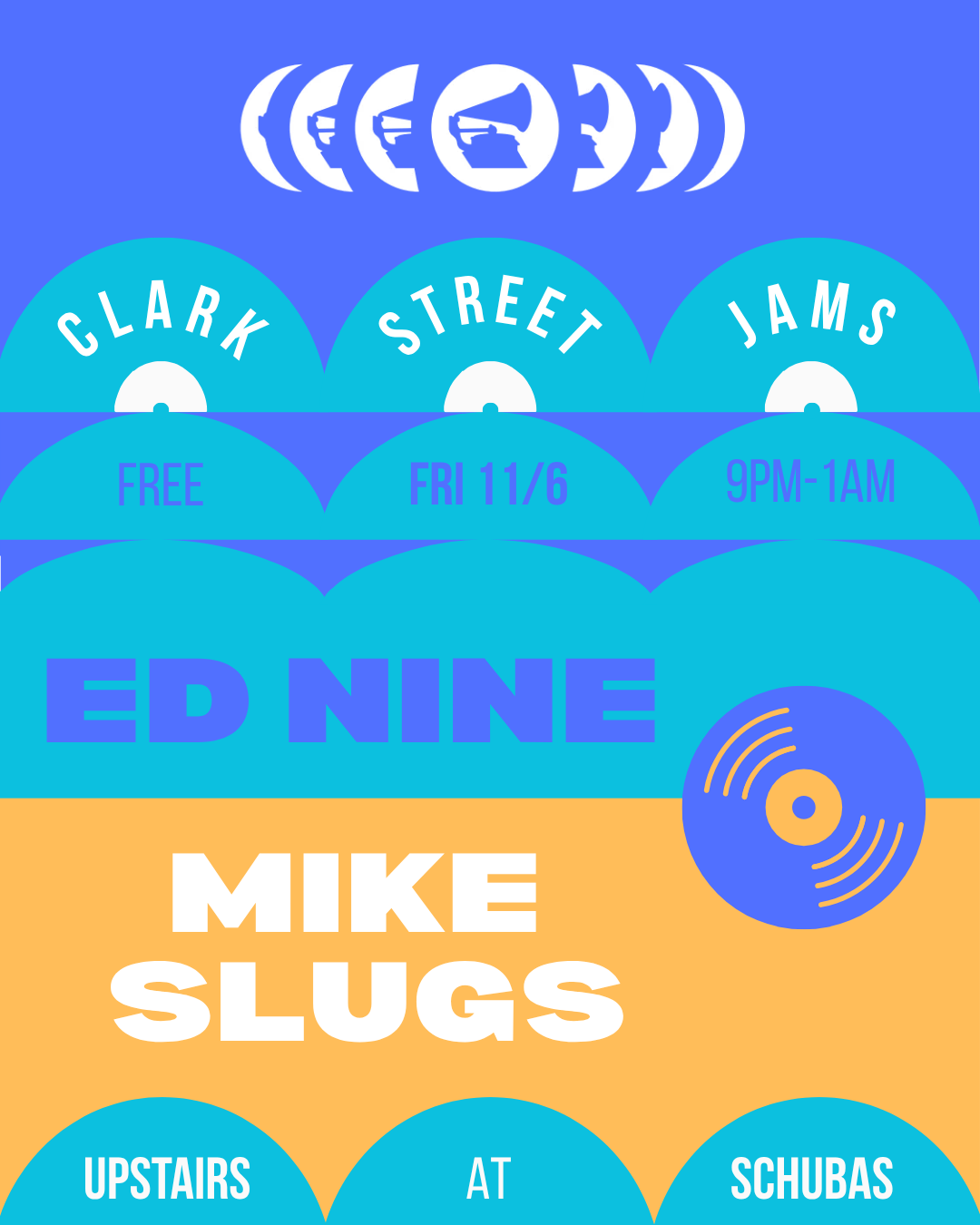 Gramaphone Records presents: Clark St Jams with Ed Nine & Mike Slugs