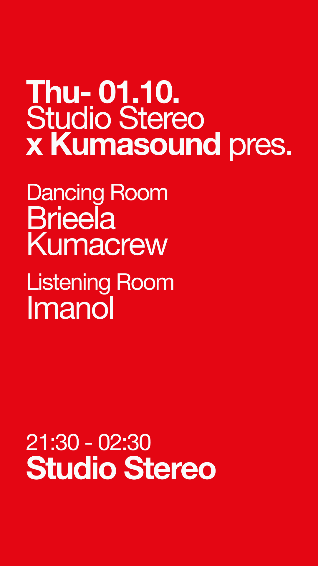 Studio Stereo x Kumasound pres. Brieela