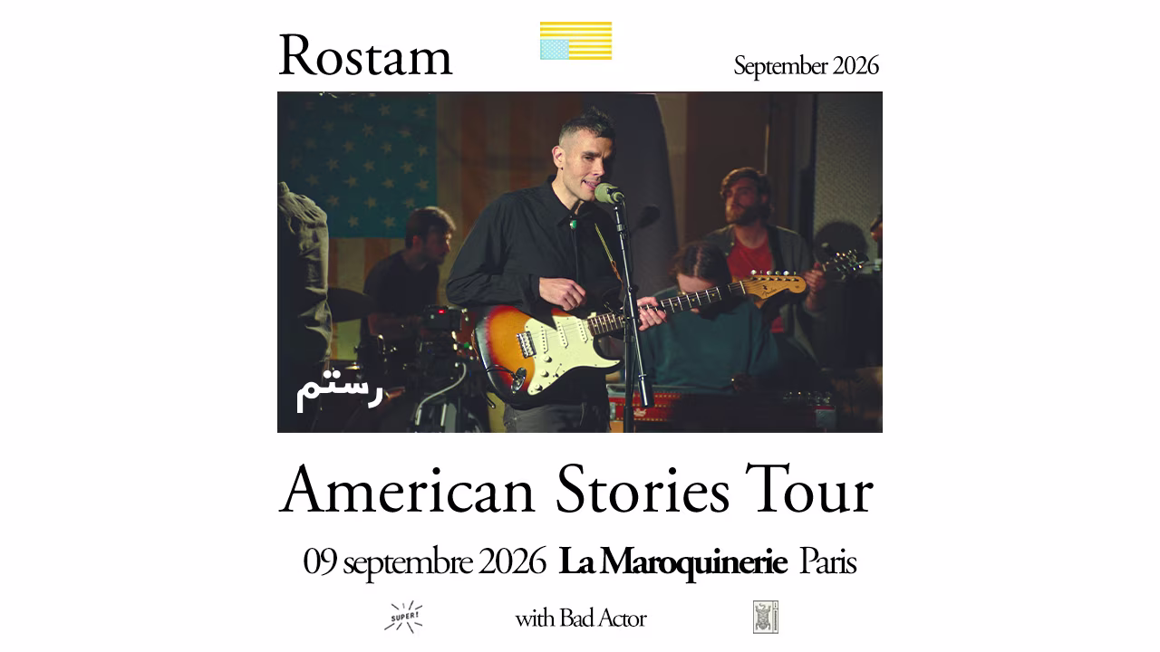 Rostam @ La Maroquinerie