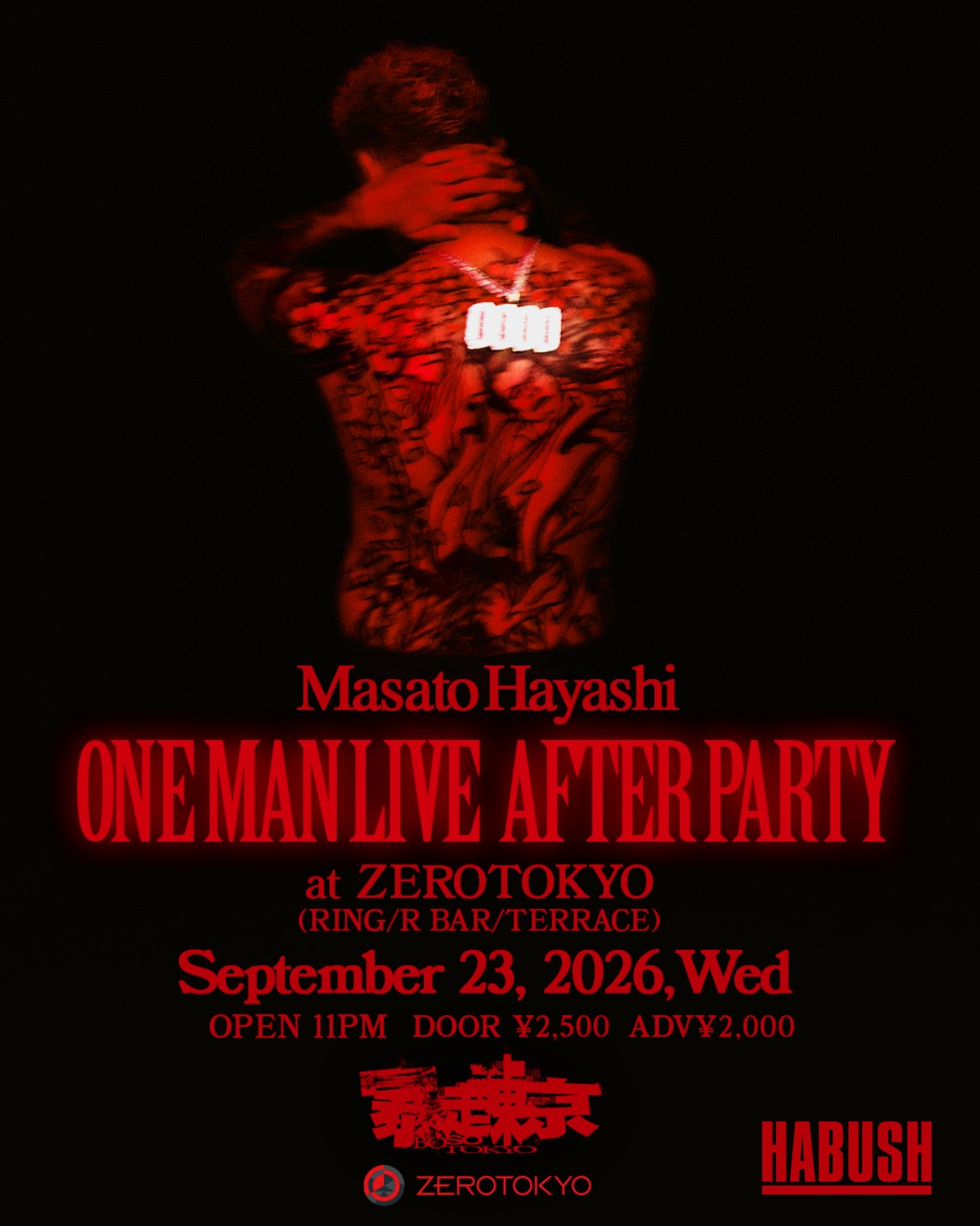 Masato Hayashi OneManLive'暴走東京'After Party