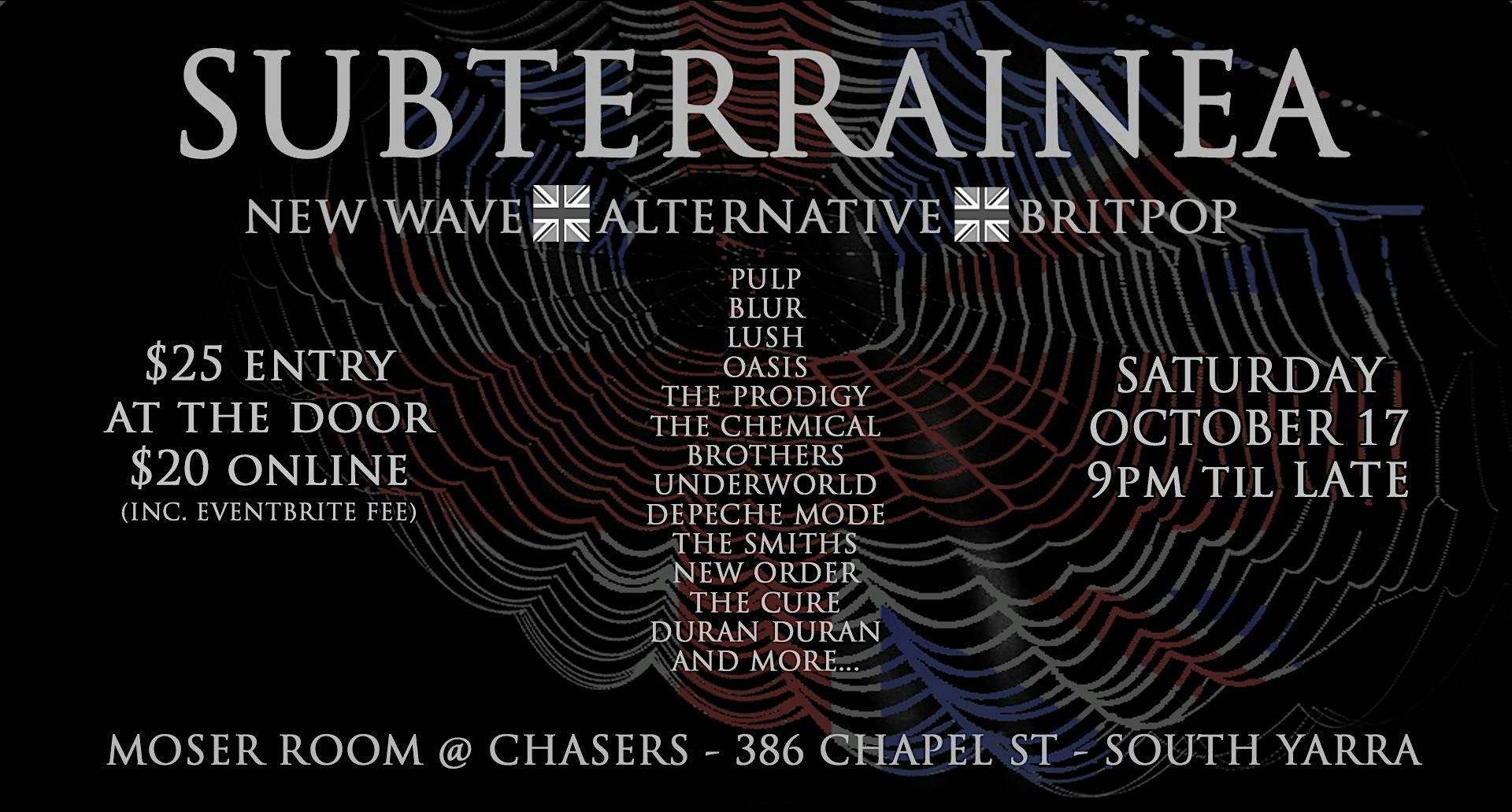 SUBTERRAINEA OKTOBER - 90s Britpop & 80s Synthpop & MORE