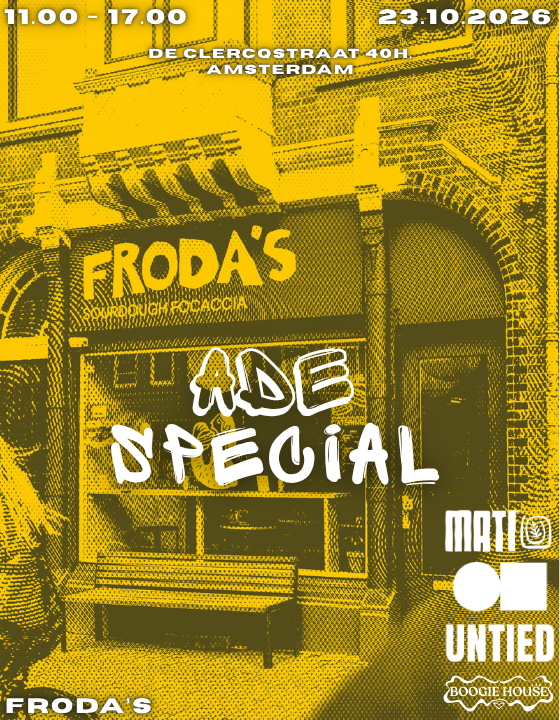 FRODA's invites Boogie House x UNTIED x MATI x COLLABHOUSE