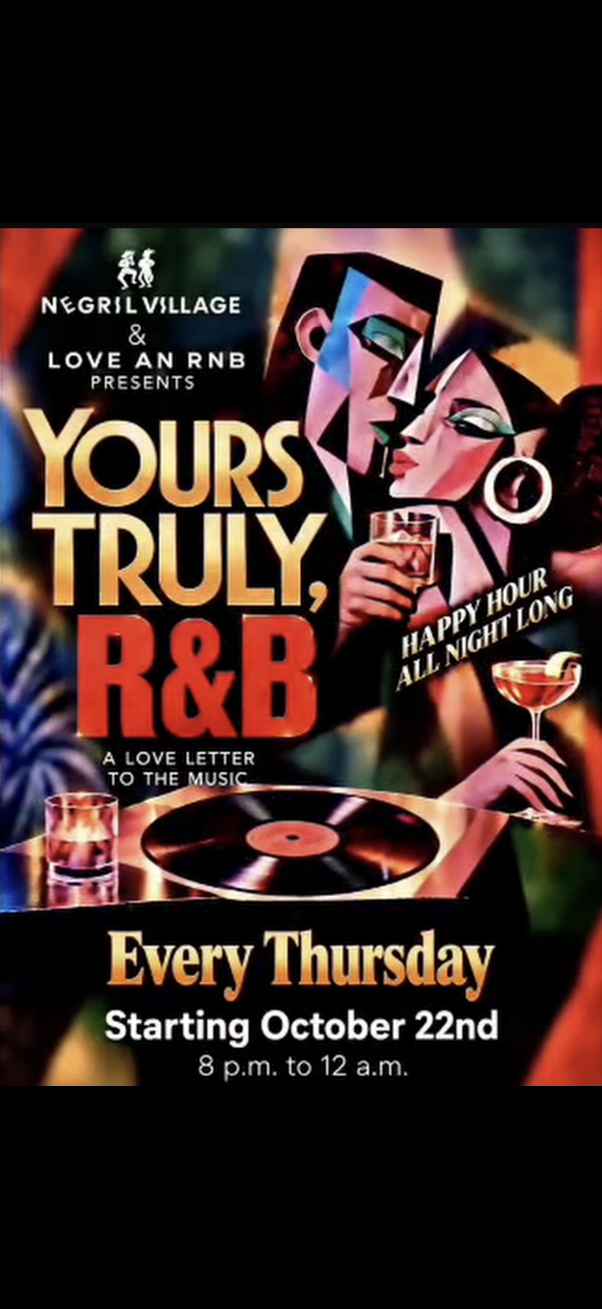 Yours Truly, R&B | Every Thursday at Negril Village