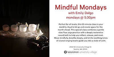 Mindful Mondays: Slow Flow & Sound Bath