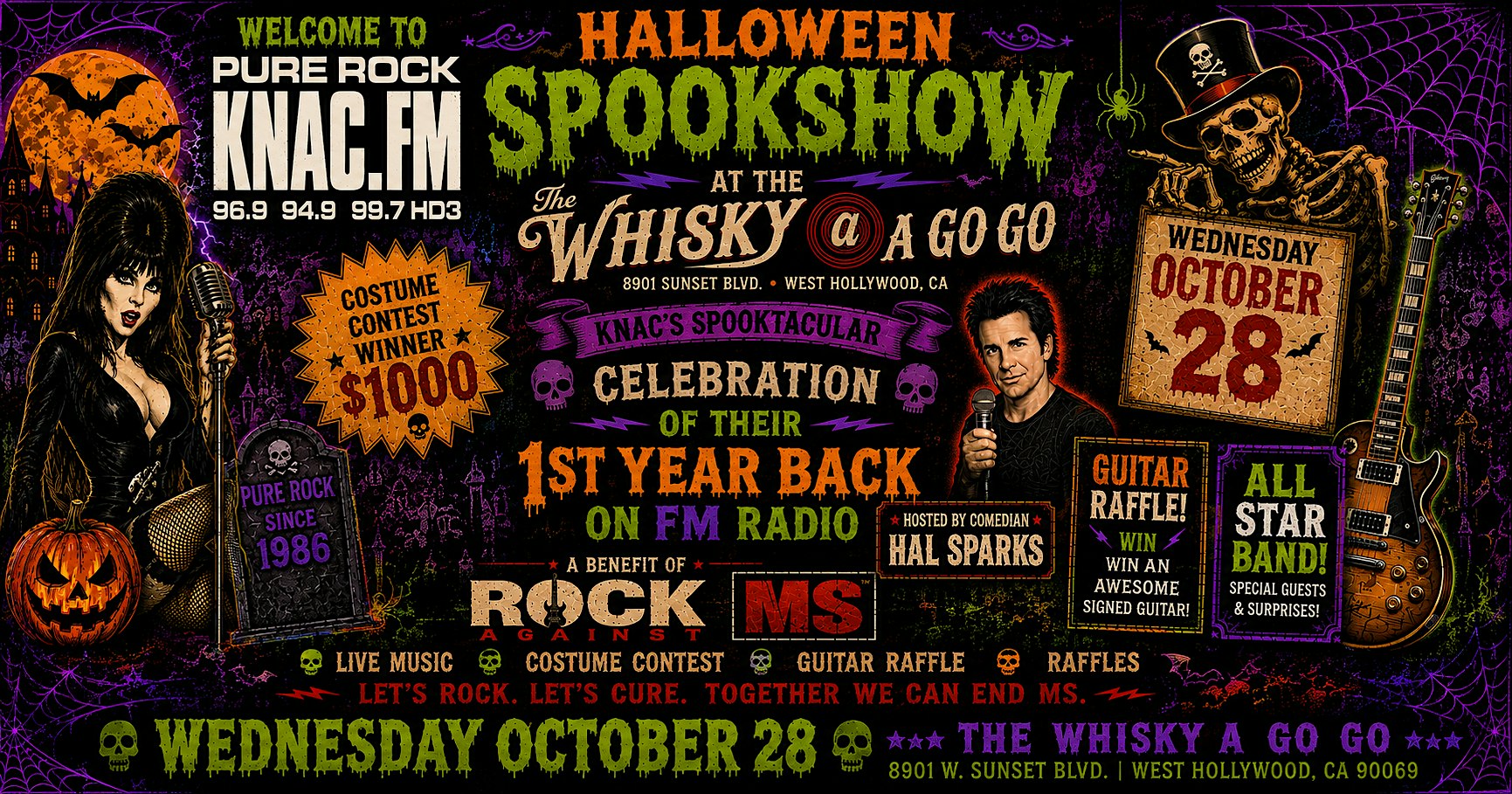 KNAC Summons You To THE BIGGEST HALLOWEEN PARTY ON THE SUNSET STRIP!