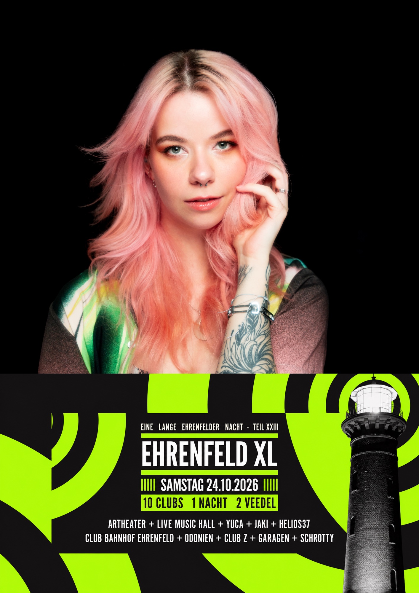 Club Zimmermanns with YUE (Liquicity, NL) // Ehrenfeld XL – 10 Clubs, 1 Night, 2 Districts
