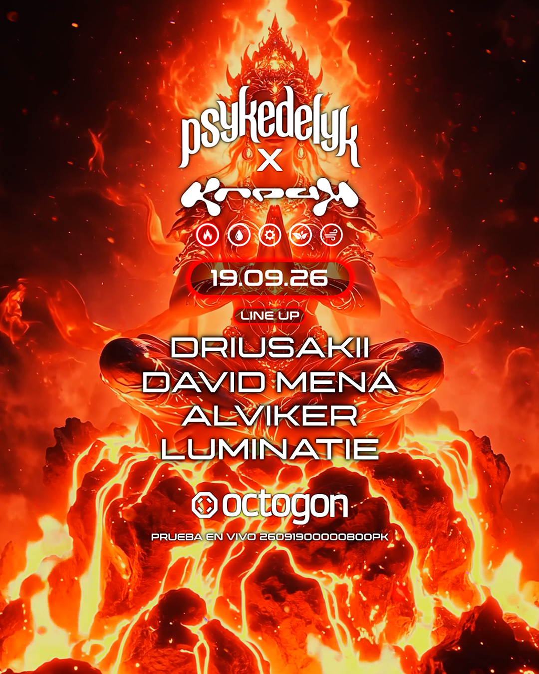 PSYKEDELYK x KREAM - Fire Walkers