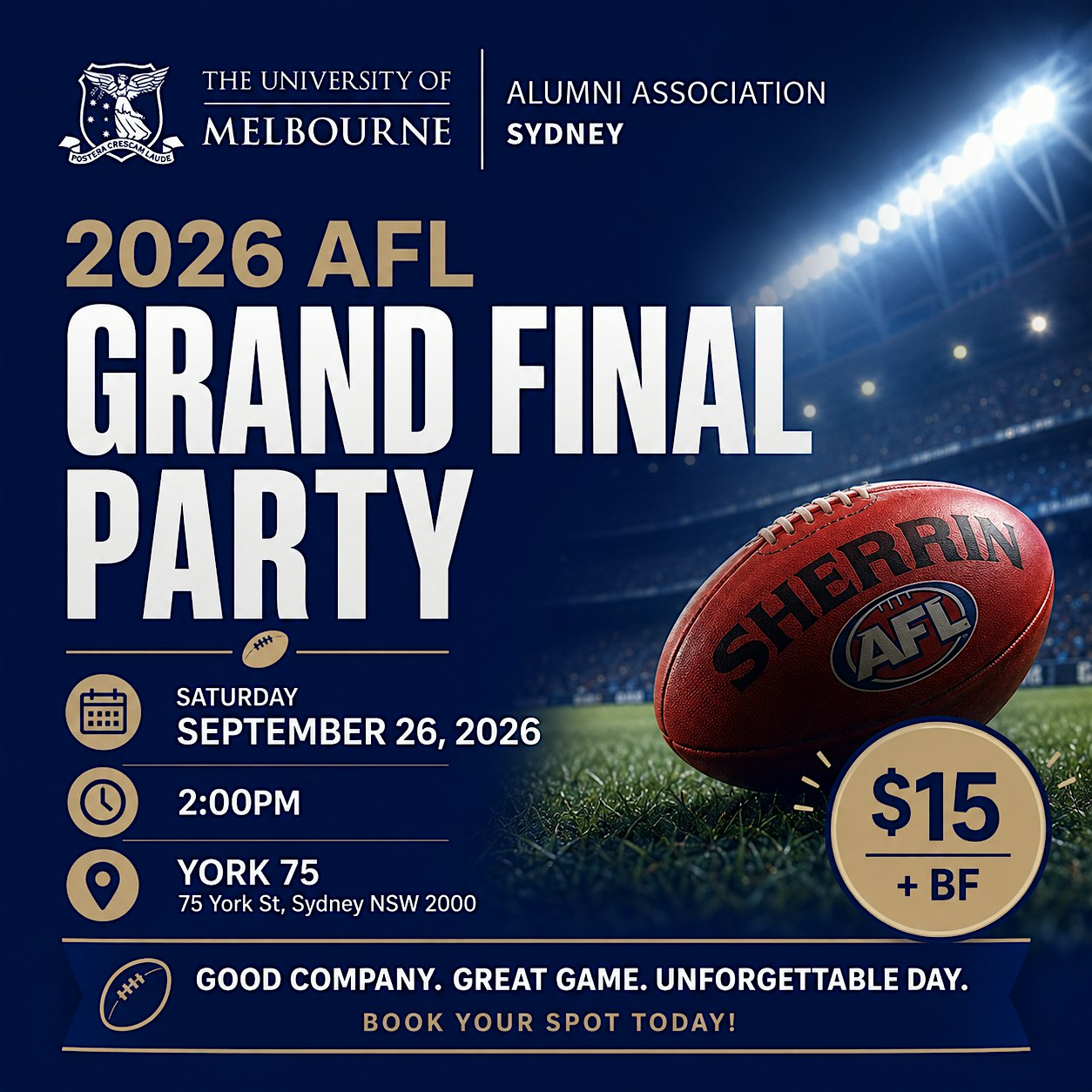 2026 AFL Grand Final Party