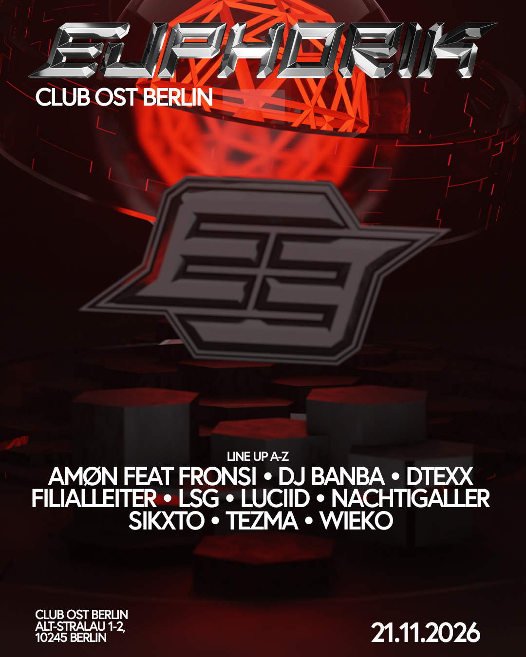 EUPHORIK pres. LUCIID, Nachtigaller, AMØN FEAT FRONSI
