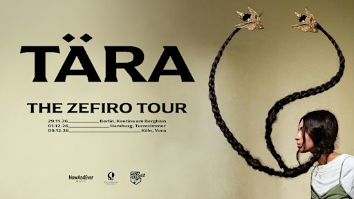 TÄRA "The Zefiro Tour" live in Köln