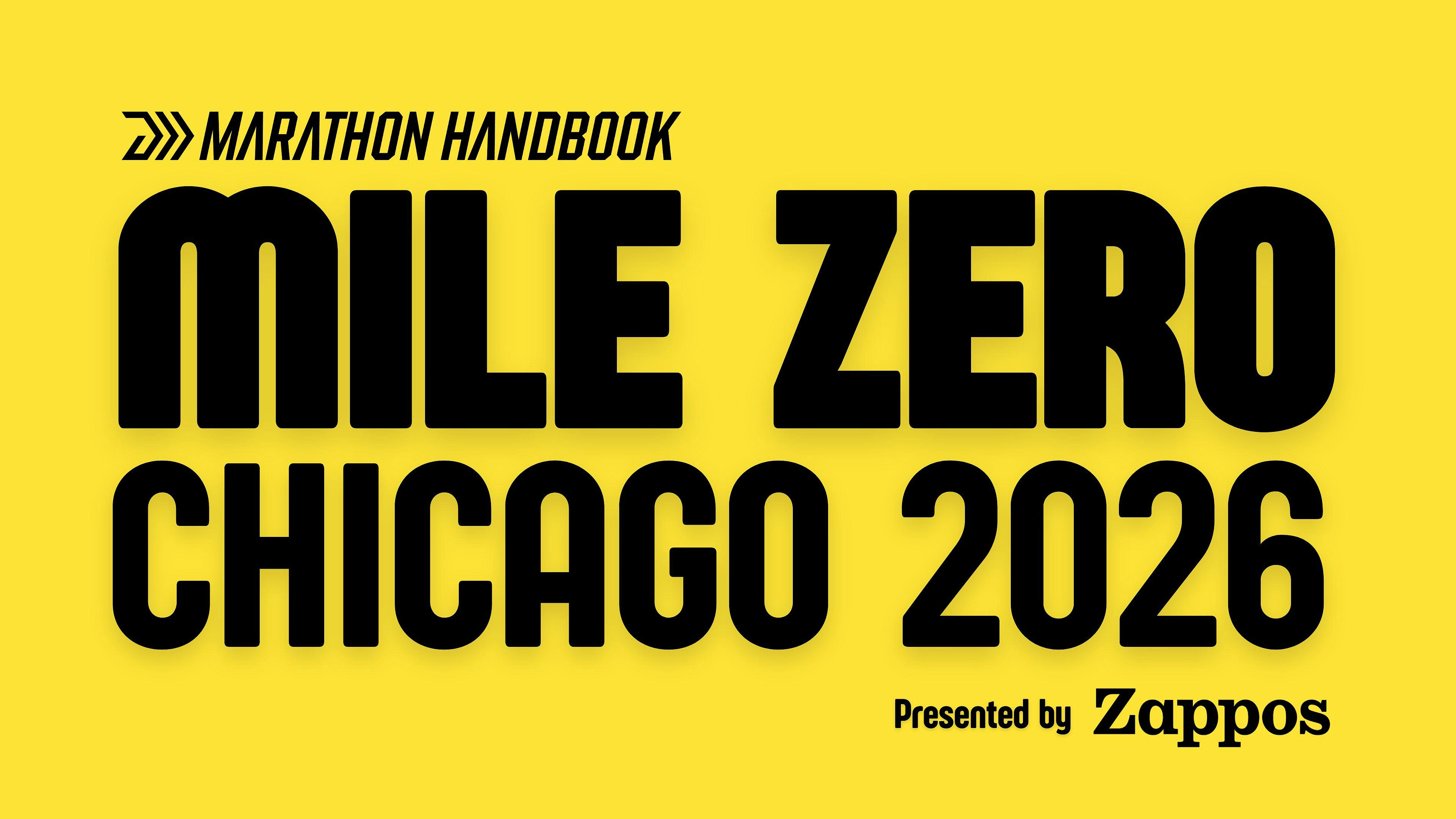 Marathon Handbook live -  Mile Zero presented by Zappos: Chicago 2026