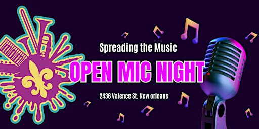Open Mic Night at Spreading the Music