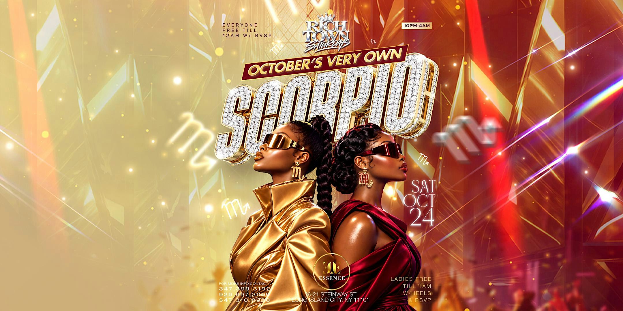 Octobers Very Own Scorpio at Essence LIC