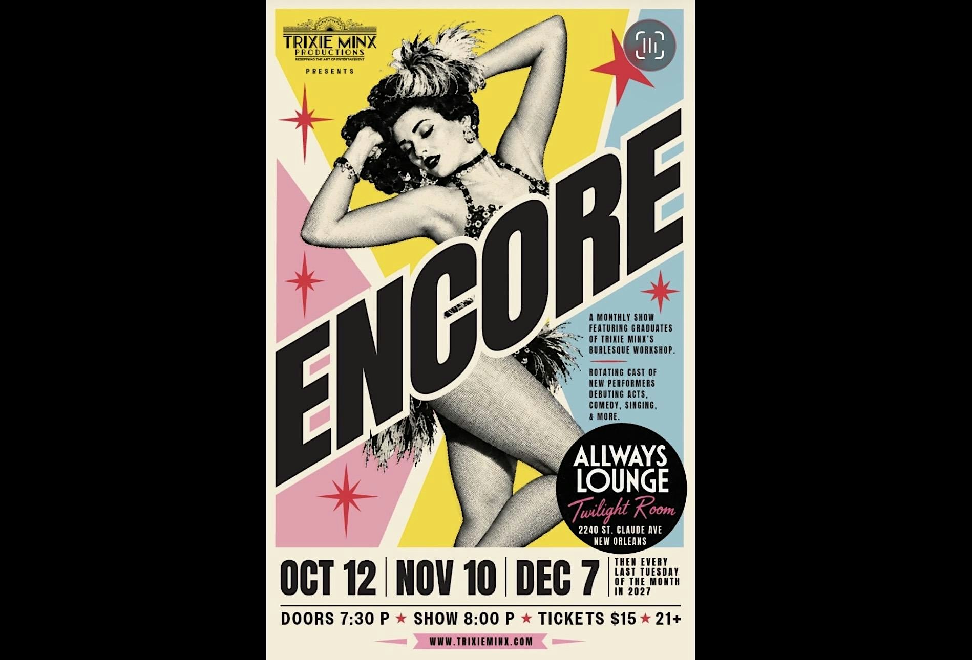 Encore Burlesque Showcase