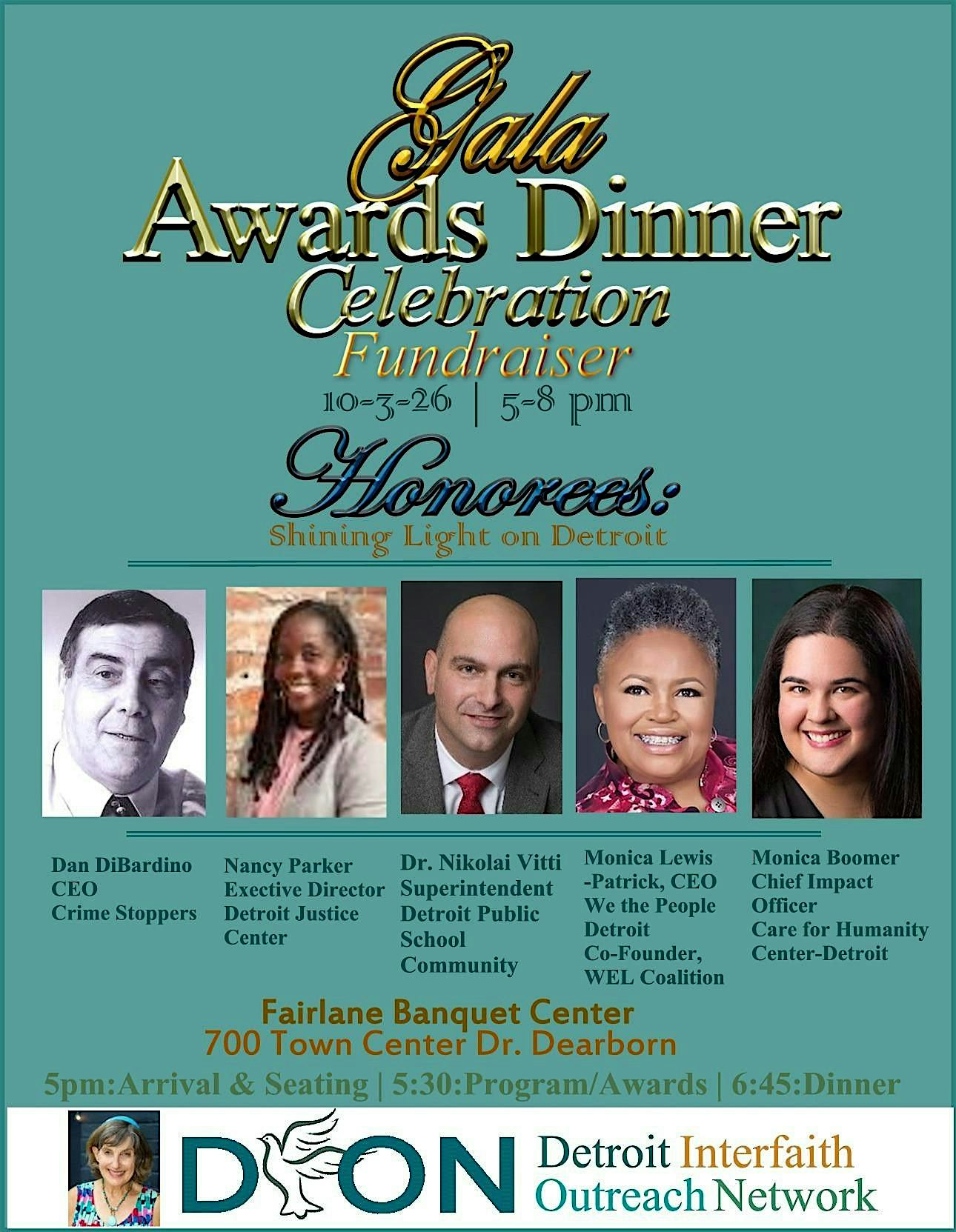 DION Gala Awards Dinner Celebration