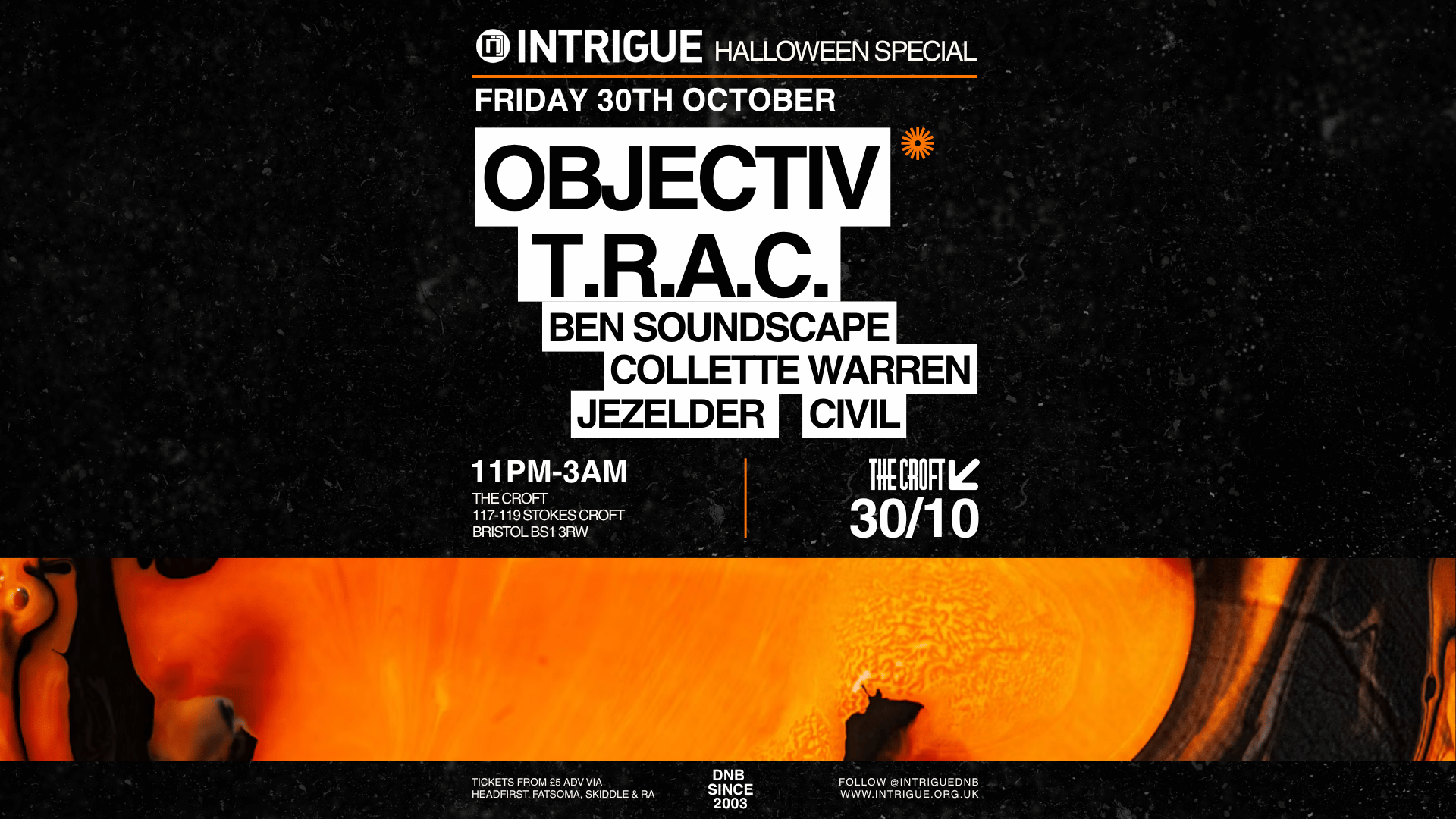 Intrigue Halloween - Objectiv / T.R.A.C. / Ben Soundscape