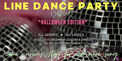 Berlin Line Dance Party - Halloween Edition