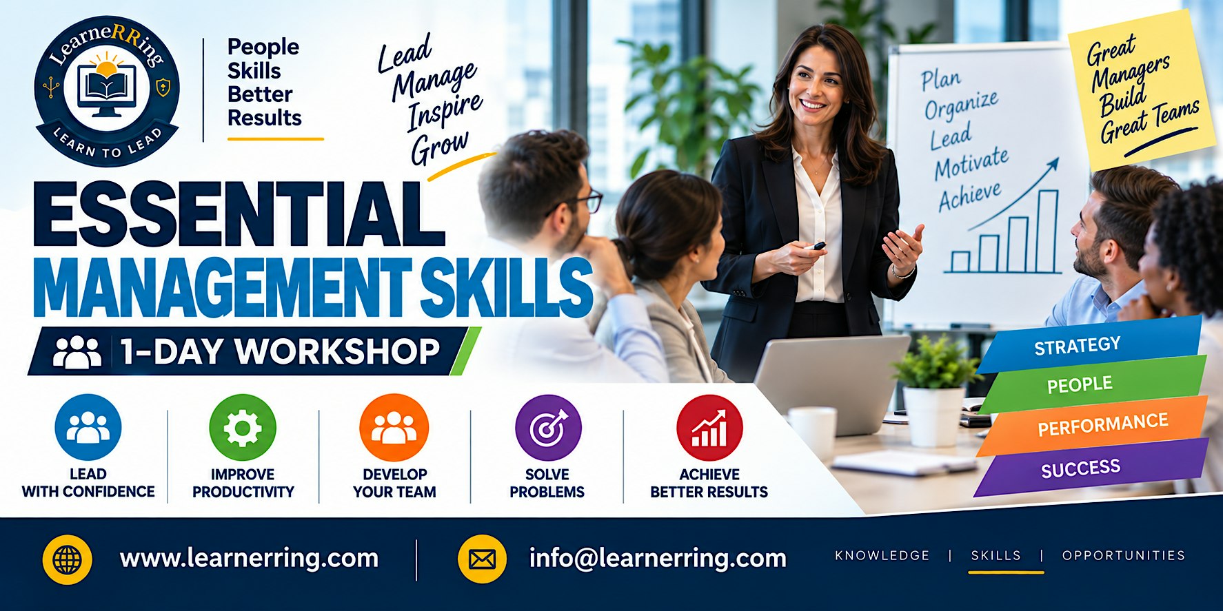Essential Management Skills 1-Day Workshop | Nevada