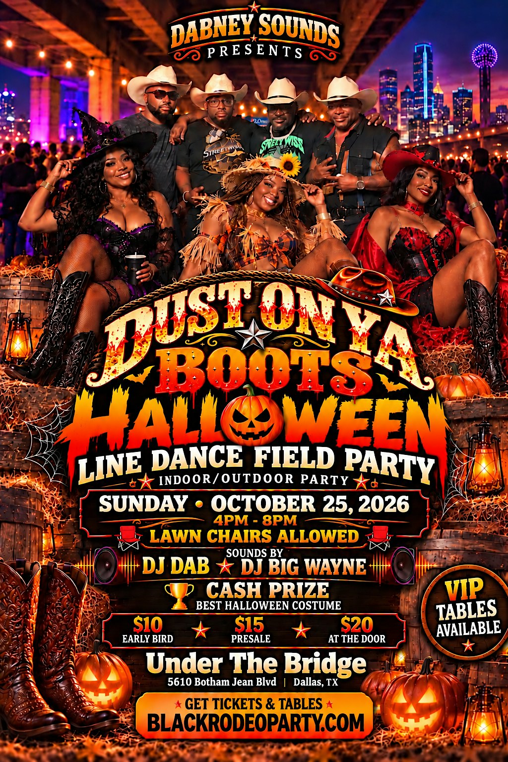 Dust On Ya Boots Halloween Line Dance Experience