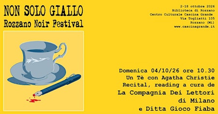 Un Tè con Agatha Christie