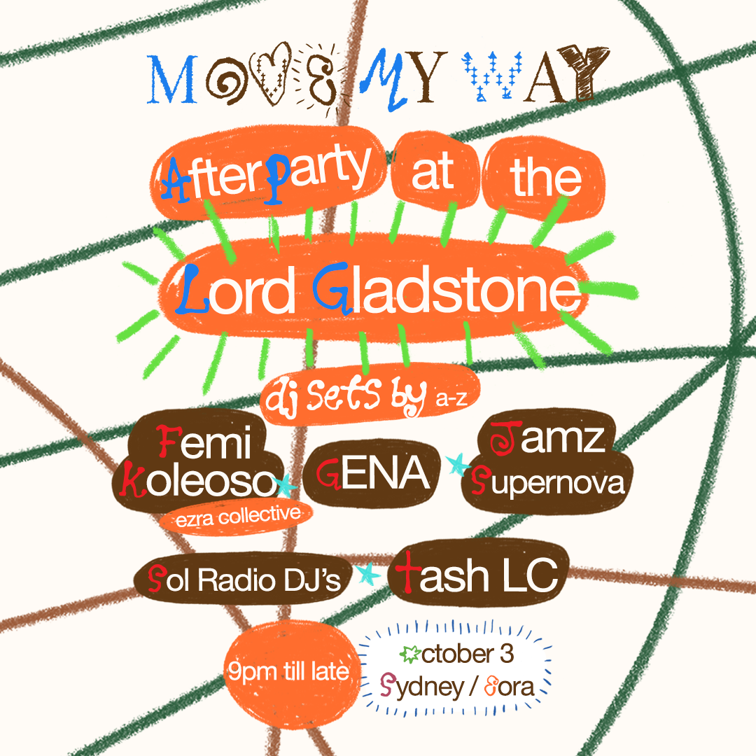 move my way afterparty ~ eora