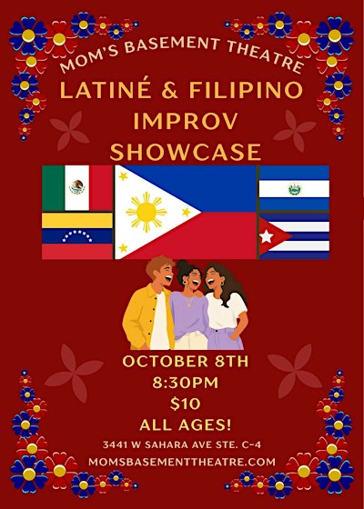 Latiné and Filipino Improv Showcase @ Mom's Basement Theatre