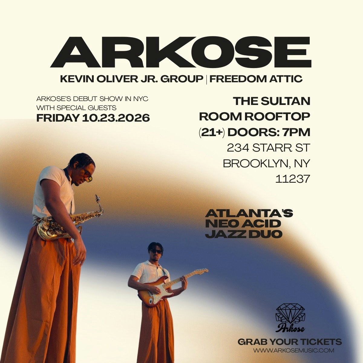 Arkose, Kevin Oliver Jr. Group, Freedom Attic