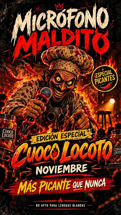 MICROFONO MALDITO  #18  SE GRABA EN VIVO Show de Stand Up