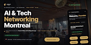 AI & Tech Networking Event in Montreal by Ascent Valley