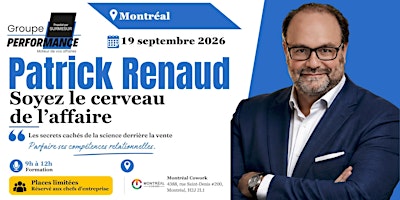 Formation avec Patrick Renaud