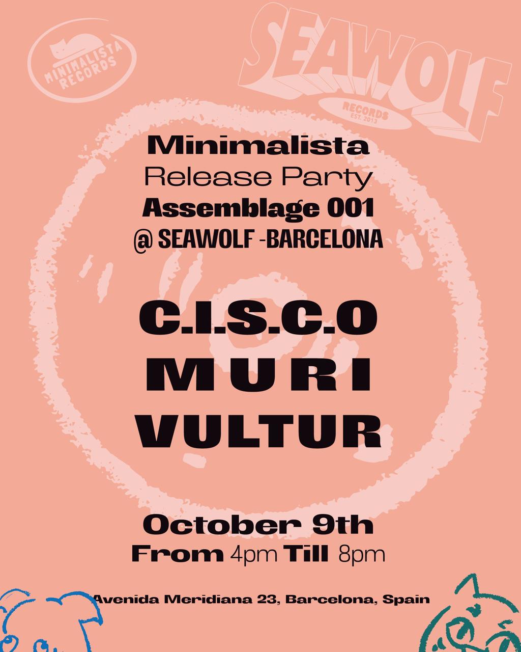Minimalista Records / ASSEMBLAGE001 Release Party , Barcelona