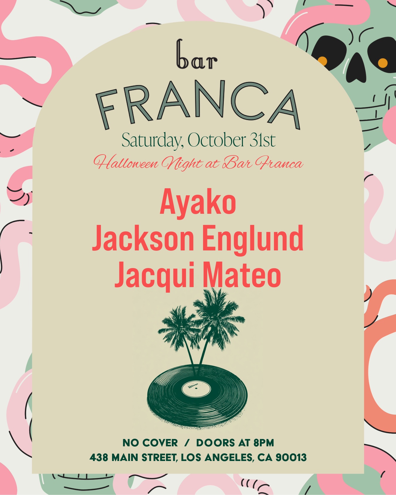 Halloween Night at Bar Franca